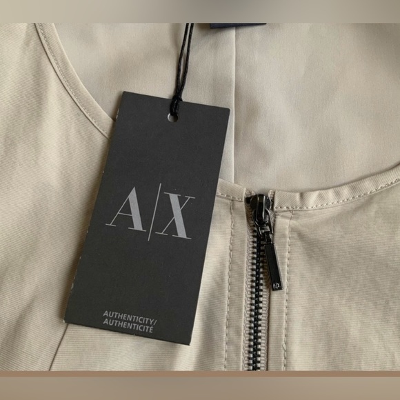 A/X Armani Exchange Dresses | Armani Exchange Zip Front NWT 6  #851125 - Picture 5 of 12